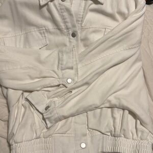 Umgee Cream Utility Jacket for Women